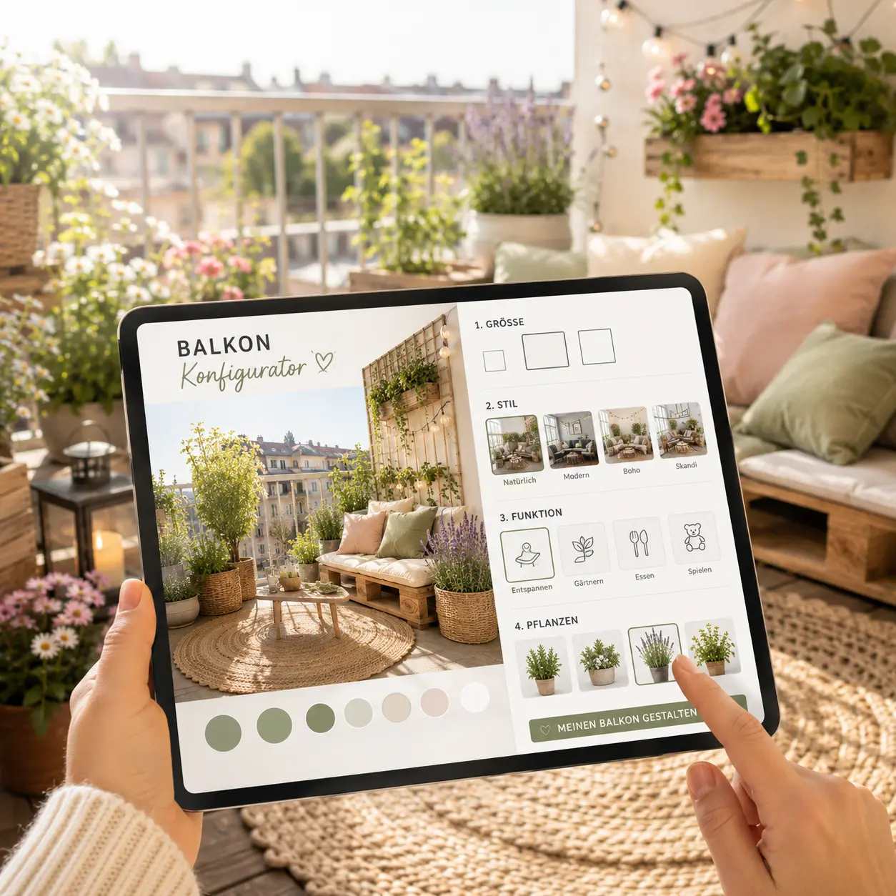 Konfigurator – Balkon Inspiration und Ideen von Balconique