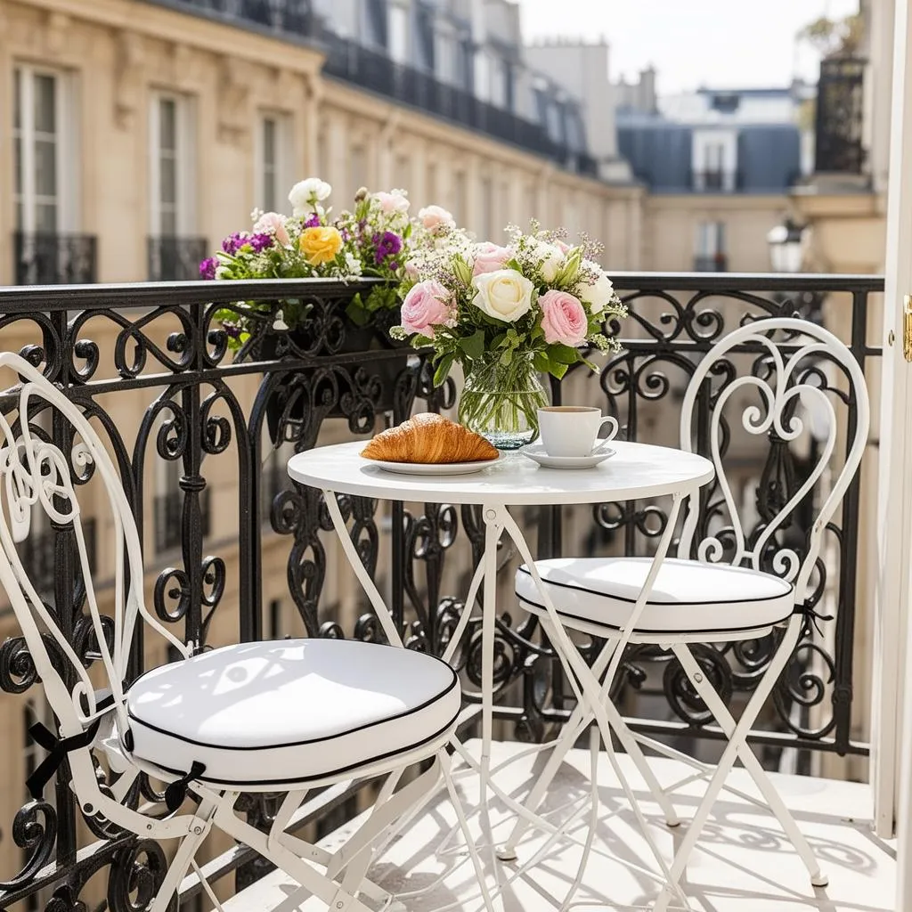 Paris Chic Balkon-Stil